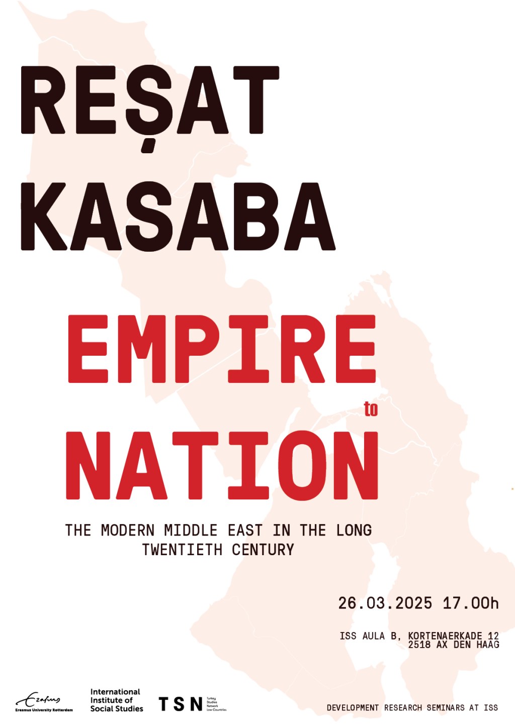 26.03.25 | Empire to Nation: The Modern Middle East in the Long Twentieth Century